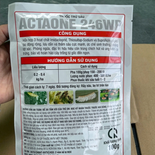 TIÊU DIỆT RẦY – ACTAONE 246WP