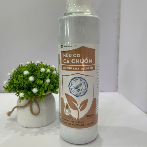 phân bón đạm cá chuồn hữu cơ 500ml 