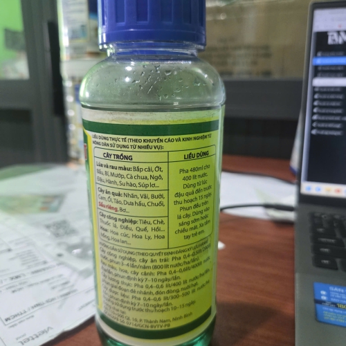 PHÂN BÓN LÁ NK -VI LƯỢNG KALY HỮU CƠ
