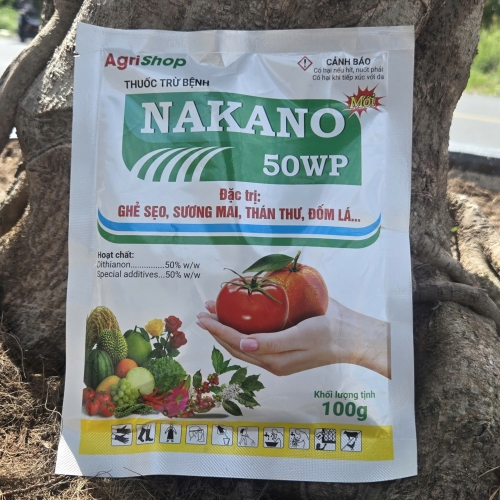 NAKANO 50WP – Giải pháp phòng và trị bệnh nấm GÓI 100G