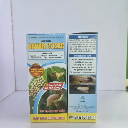 BAKARI 512EC – ĐẶC TRỊ SÂU ĐỤC THÂN, DẬP DỊCH CỰC NHANH