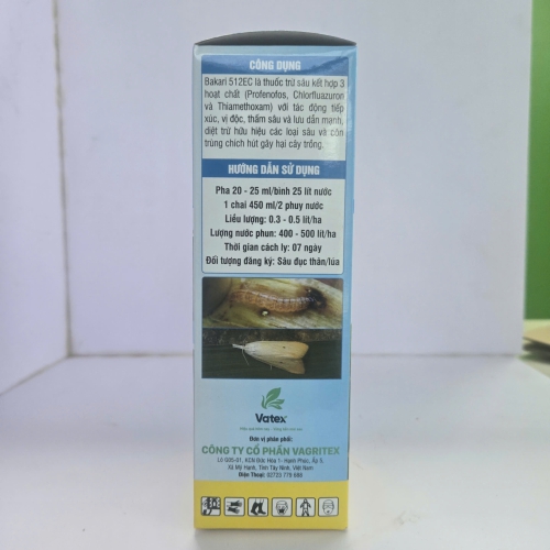 BAKARI 512EC – ĐẶC TRỊ SÂU ĐỤC THÂN, DẬP DỊCH CỰC NHANH