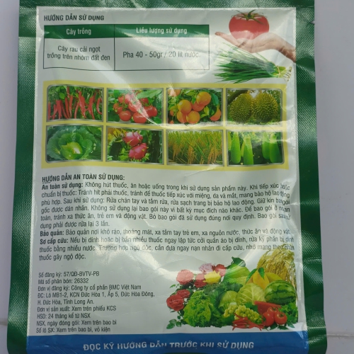 PHÂN BÓN VI SINH VẬT BACILLUS  GÓI 100G