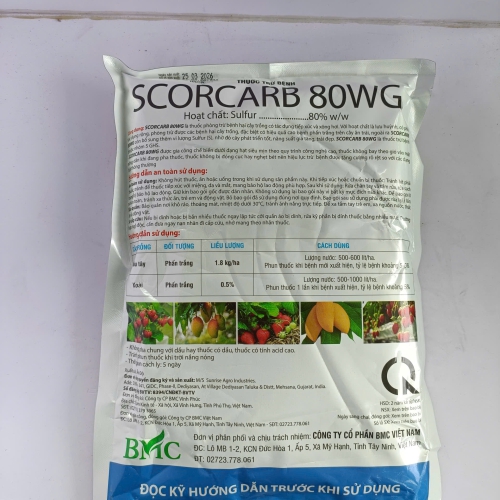 SCORCARB 80WG – BMC SULFUR 80WG