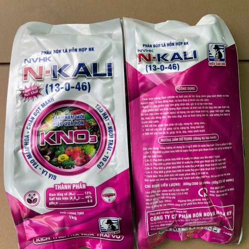 N-KALI (13-0-46) – KÍCH THÍCH RA HOA ĐỒNG LOẠT, NUÔI TRÁI TO – CHẮC – ĐẸP
