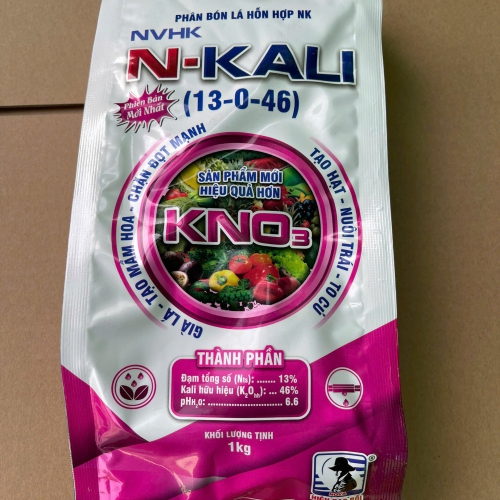 N-KALI (13-0-46) – KÍCH THÍCH RA HOA ĐỒNG LOẠT, NUÔI TRÁI TO – CHẮC – ĐẸP