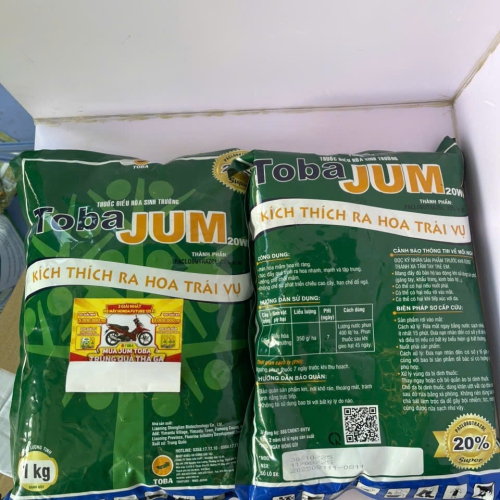 TOBA JUM 20WP – KÍCH THÍCH RA HOA TRÁI VỤ, RA HOA ĐỒNG LOẠT