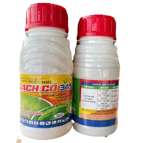 (CỎ) Beeco 345EC - 240ml Hiệu Sạch Cỏ 345 Việt trung
