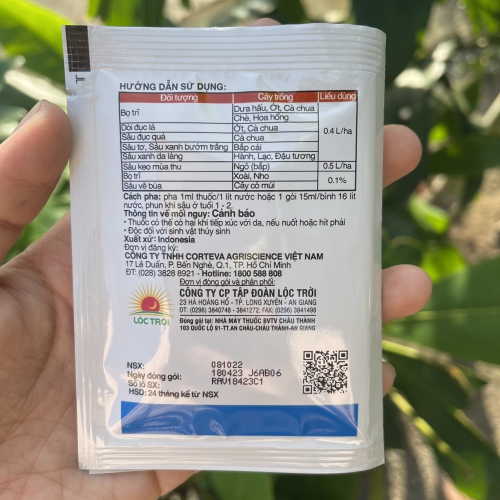 (SÂU) Radiant 60SC 15ml (Spinetoram) Thuốc trừ sâu sinh học cao cấp trừ bọ trĩ, sâu tơ, sâu cuốn lá-năm bưu