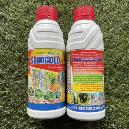 (CỎ) Thuốc trừ cỏ Slimgold 510SC (Ametryn 510g/l)- VTNN Năm Bưu