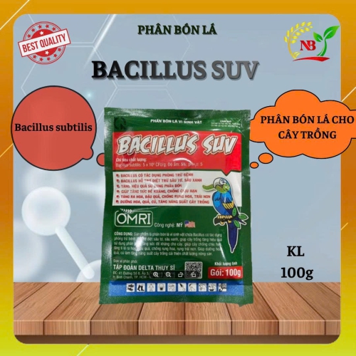 (PBL) Bacillus SUV - 100gr - Delta Thụy Sĩ