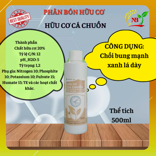 PHÂN BÓN HỮU CƠ HỮU CƠ CÁ CHUỒN 500ml