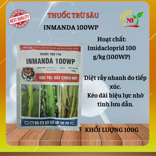 (SÂU) Anh Hùng Rầy – INMANDA 100WP gói 100g