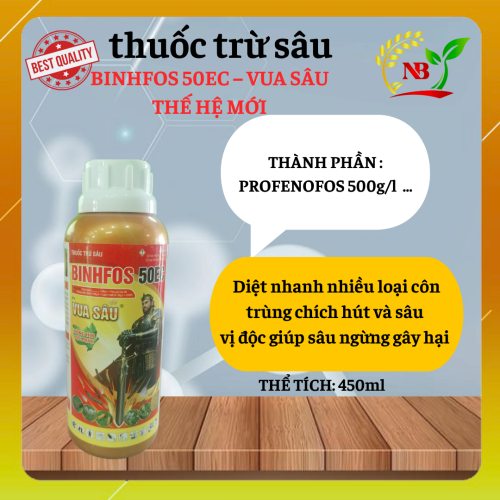 BINHFOS 50EC – VUA SÂU THẾ HỆ MỚI