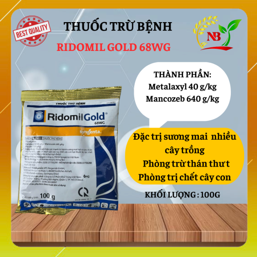 THUỐC TRỪ BỆNH RIDOMIL GOLD 68WG