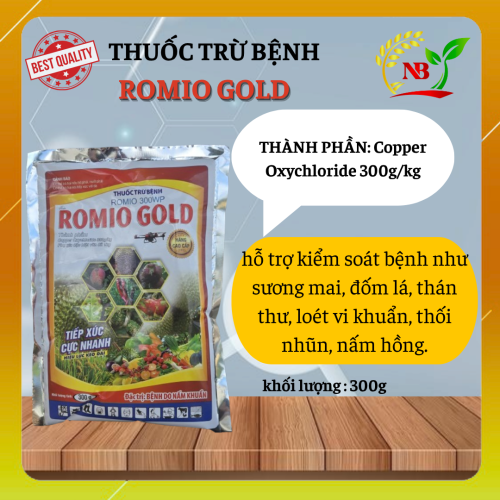 ROMIO GOLD 300WP – GỐC ĐỒNG CAO CẤP gói 300g