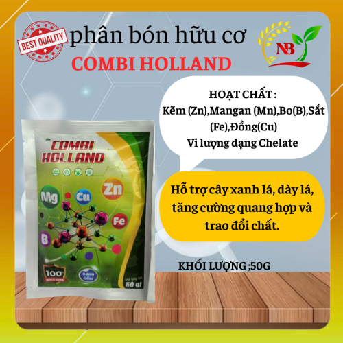 COMBI HOLLAND – COMBI VI LƯỢNG CAO CẤP NHẬP KHẨU GÓI 50G