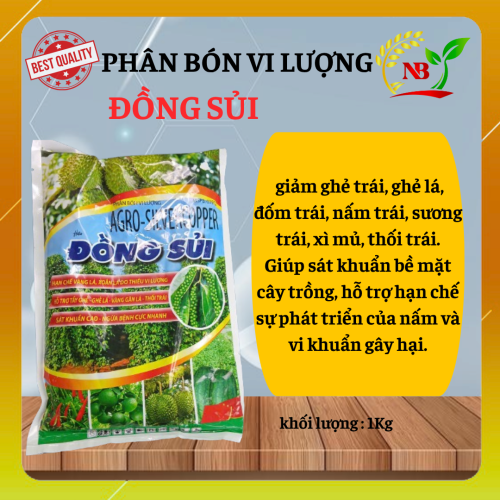 Đồng SỦI hữu cơ thế hệ mới – Xanh lá, sạch bệnh, tăng chất lượng nông sản
