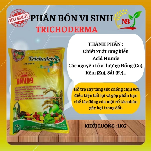 TRICHODERMA Bổ sung vi sinh có lợi, cải tạo đất, hỗ trợ cây phát triển khỏe mạnh