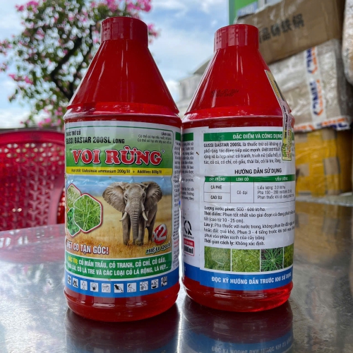 (CỎ) Voi rừng (900ml) Gussi Bastar 200SL LONG - Agrishop