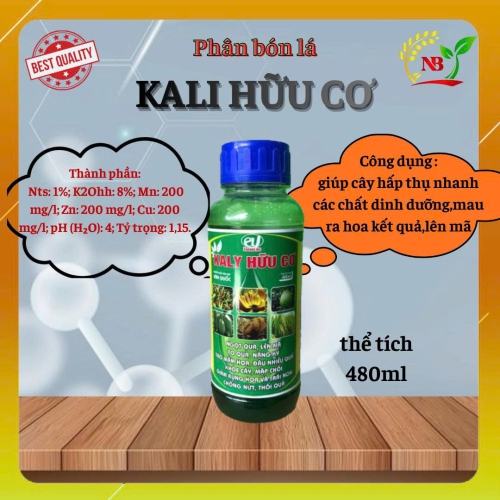 (PB) Kali FerSpaiin Kaka_Hiệu Kaly hữu cơ_480ml MultiAgro