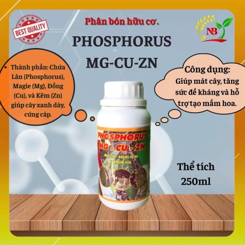 (PB) Phosphorus - Siêu lân Magie Kẽm Đồng (Chai 250ml) Như Ý