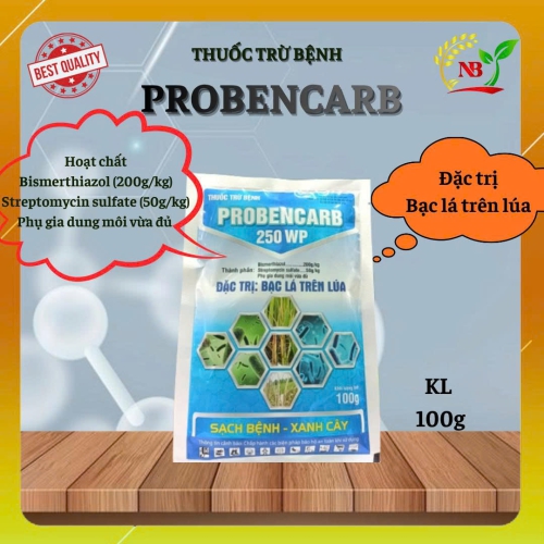 PROBENCARB 250WP - 100g  Nam Bắc Đặc trị vi khuẩn cháy lá