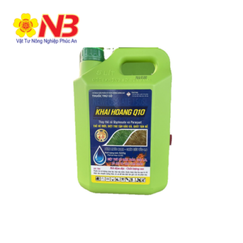 (CỎ) Khai hoang Q10 (Can 4.5L) Delta Thụy Sĩ - Năm Bưu (Giá chưa gồm phí vận chuyển)