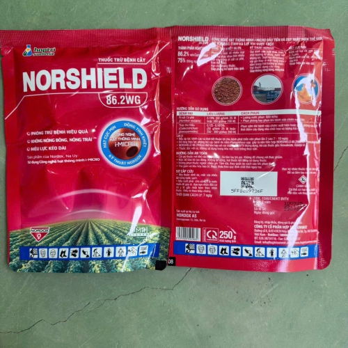 (BỆNH) Thuốc trừ bệnh cây Norshield 250g (Đồng đỏ) 86.2WG Hợp trí
