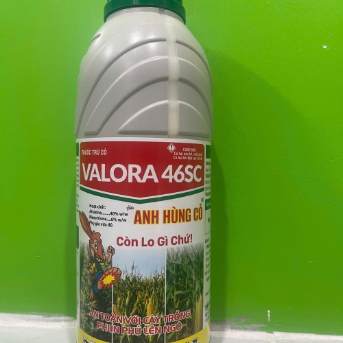 THUỐC TRỪ CỎ VALORA 46SC HIỆU ANH HÙNG CỎ 800ml