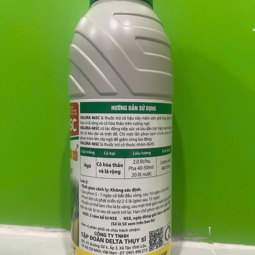 THUỐC TRỪ CỎ VALORA 46SC HIỆU ANH HÙNG CỎ 800ml