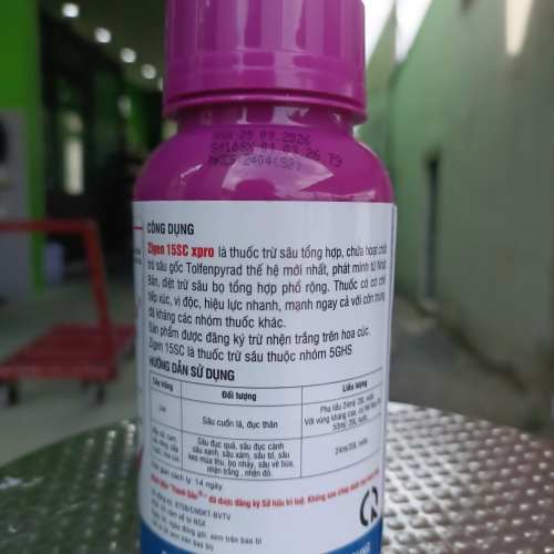 THUỐC TRỪ SÂU ZIGEN 15SC Xpro với nhãn "Thánh Sâu" 240ml