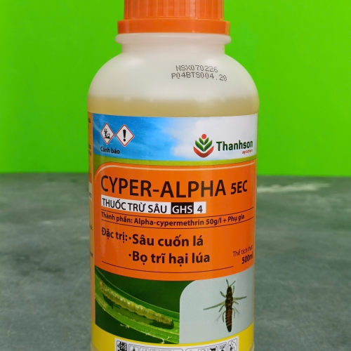 THUỐC TRỪ SÂU CYPER-ALPHA 5EC Thể tích 500ml