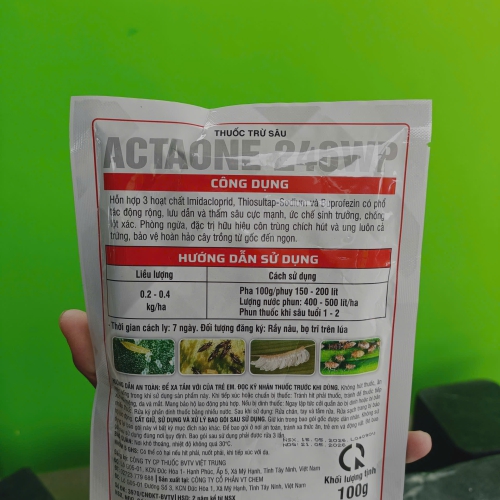 THUỐC TRỪ SÂU ACTAONE 246WP HIỆU TIÊU DIỆT RẦY 100G