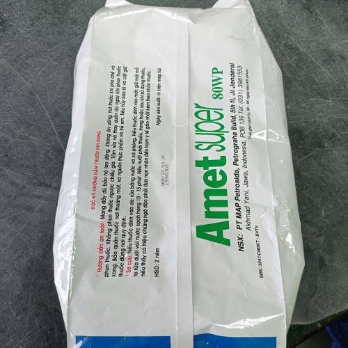Amet Super 80WP- 1Kg- ametryn 800g/kg- Thuốc trừ cỏ chọn lọc trên ngô, mía
