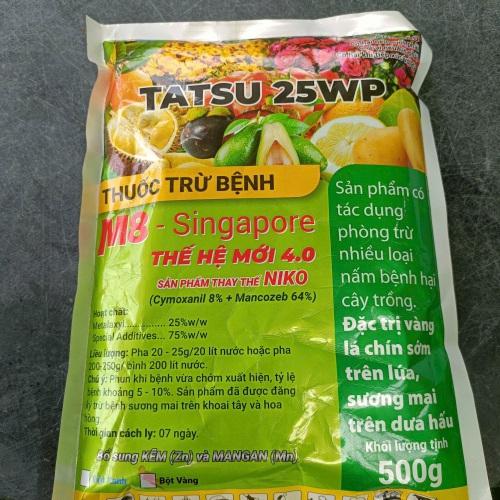 (BỆNH) Tatsu 25WP- Bột vang - 500gr_BMC