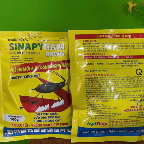 (SÂU) SINAPY RAM 80WG 